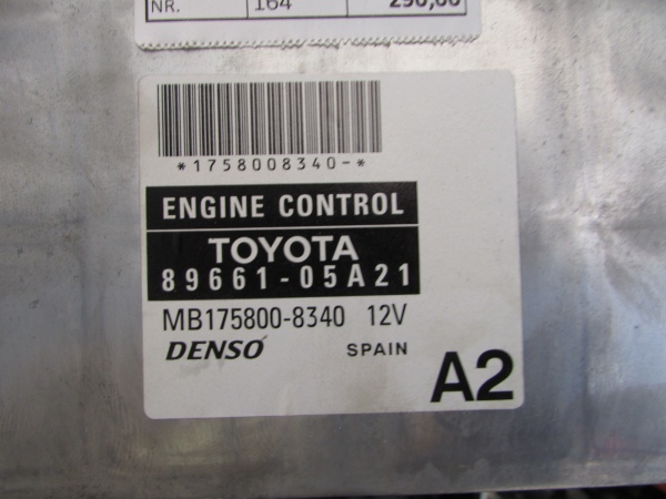 фото №4, Компьютер 8966105a21 toyota avensis 2.2 d4d t25