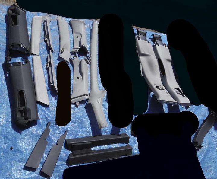 фото №2, C4 grand picasso 10r пластик корпус защита стойка