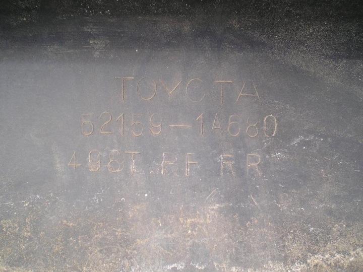 фото №6, Toyota corolla задній бампер
