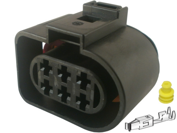 фото №1, Роз'єм штекер audi skoda vw лампа 1j0973733 6x2.8