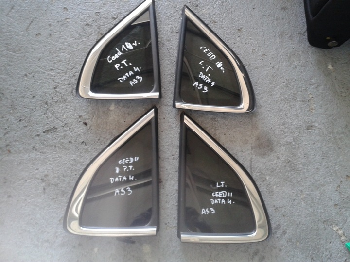 фото №1, Kia ceed ii 2014 стекло кузовная зад левая правая