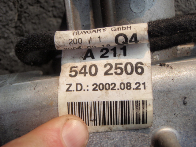 фото №4, Mercedes колонка кермо a2114620005,