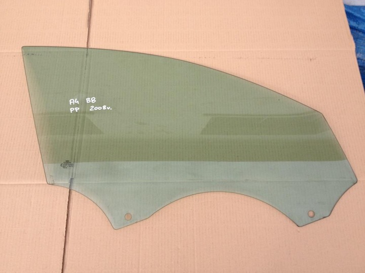 фото №1, Audi a4 b8 стекло дверь правых передних 2008r.