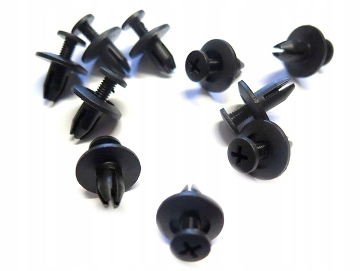 фото №1, Застібки кліпси планки порогові стеля kia rio