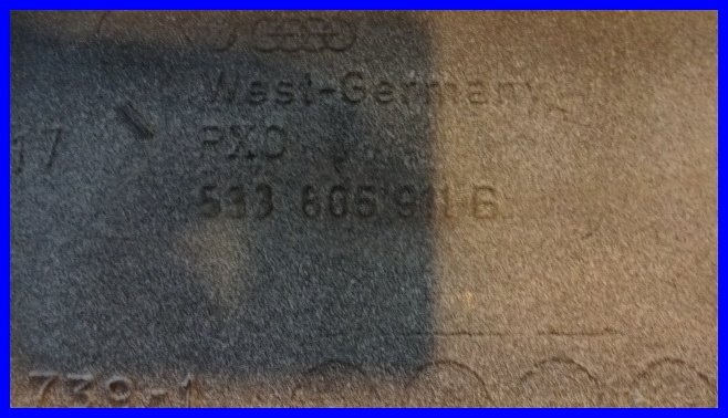 фото №4, Подкрылок планка крыльев перед зад vw scirocco