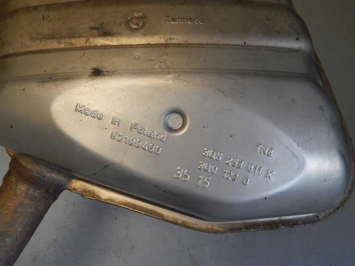 фото №5, Vw passat b8 глушитель выхлоп 3q0253211n 3q5253611j