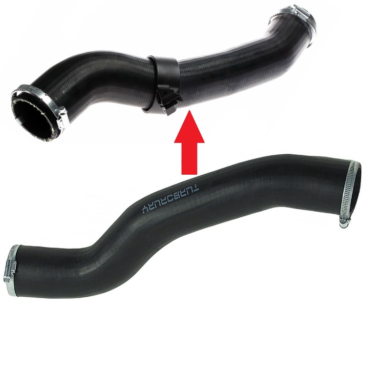 фото №1, Труба шланг turbo інтеркулер volvo s40 v50 c30 1.6d