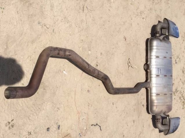 фото №1, Vw touareg 2015 r глушитель выхлоп