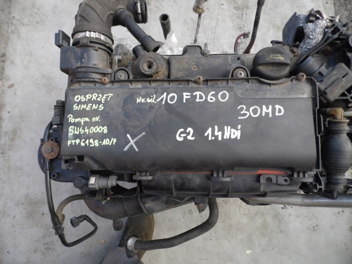 фото №6, Двигатель ford citroen peugeot 1.4 tdci hdi 10fd60