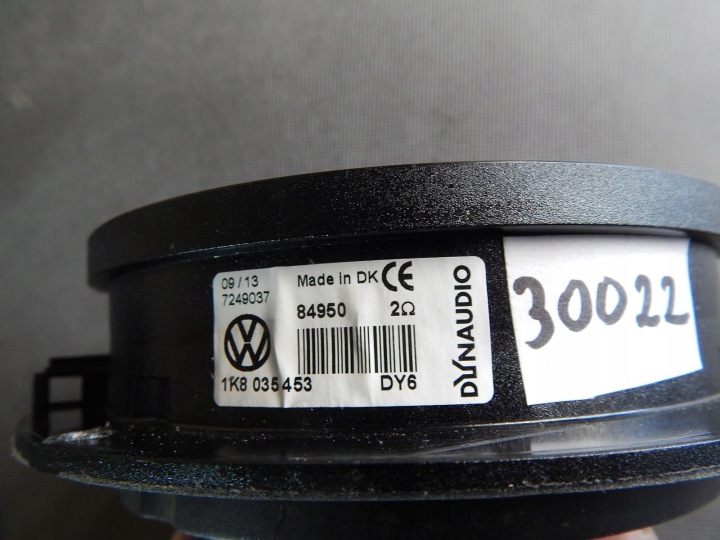 фото №7, Vw golf vii комплект динаміки dynaudio 5g0035456 1k8035453