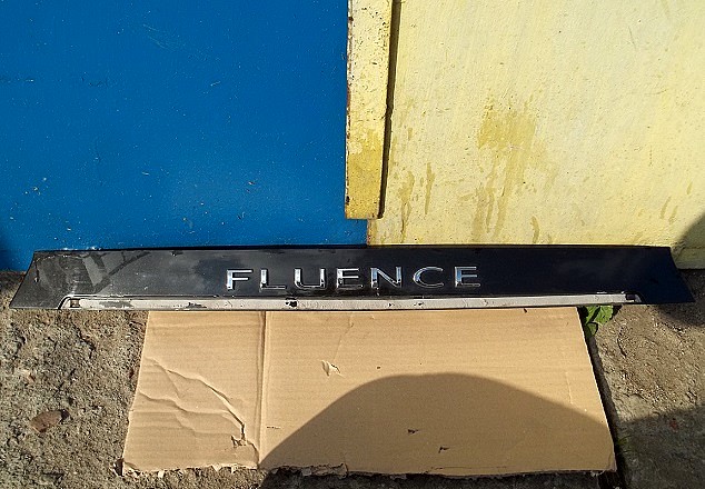 фото №4, Renault fluence 06-13 планка багажника хром gdańs