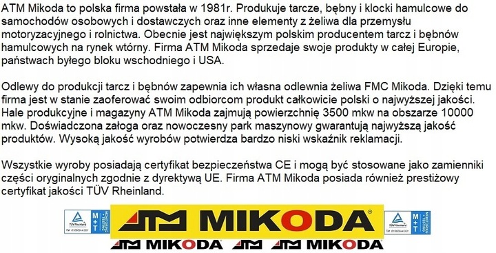 фото №6, Барабаны mikoda 9221 audi a2 00r-05r зад 200mm .