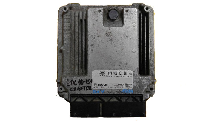 фото №1, Ecu vw crafter 074906032ba 0281014132 добавлю
