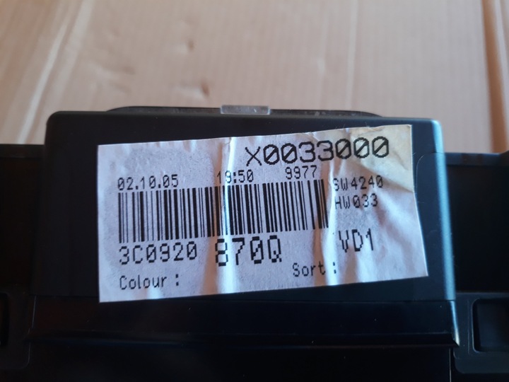 фото №7, Vw passat b6 спидометр европа приборы