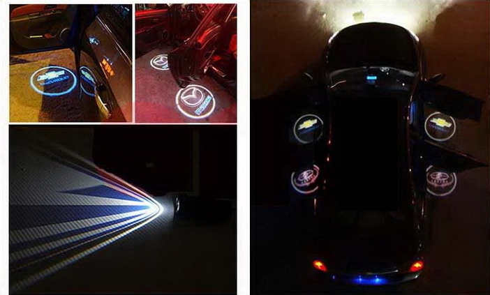 фото №10, Света led powitalne логотип acura тюнинг maxx мощность