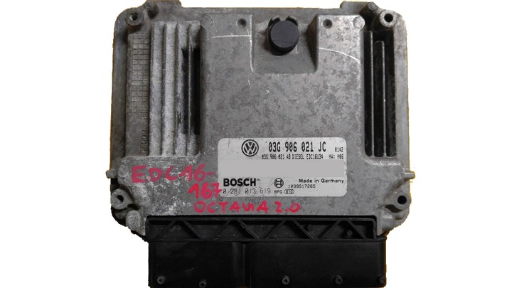 фото №1, Ecu skoda octavia 0281013619 03g906021jc додам
