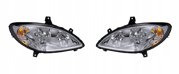 фото №1, Фара лампа перед mercedes vito 03- комплект