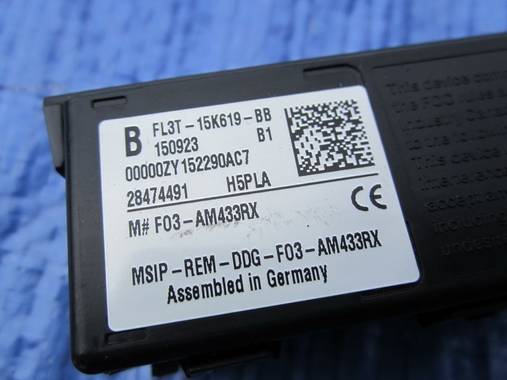 фото №2, Модуль smart key ford mustang 2015 2016