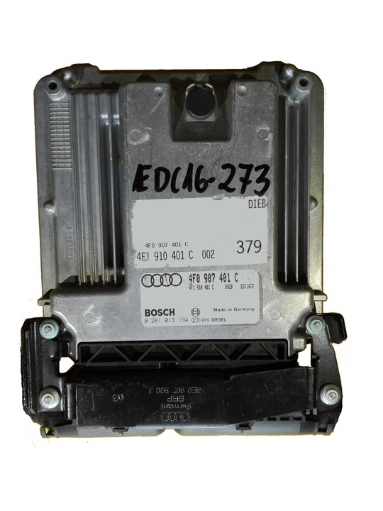 фото №1, Ecu audi a6 2.7tdi 0281013194 4f0907401c добавлю