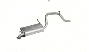 фото №1, Глушитель конечный suzuki wagon r+ poj. 1,3 00-04r.