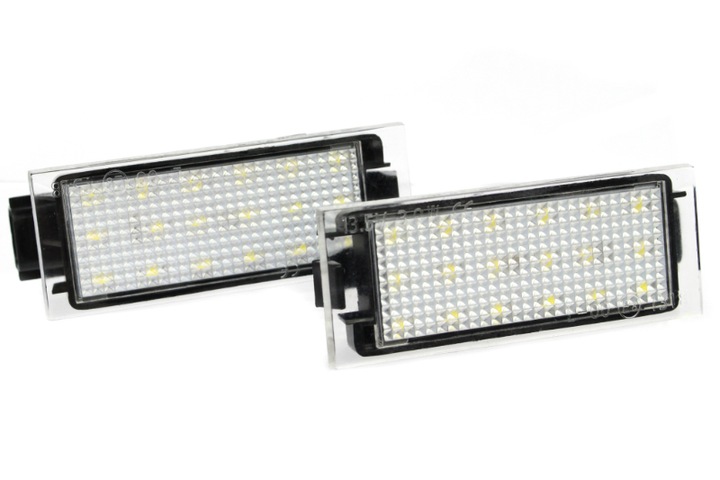 фото №1, Renault megane 2 3 twingo wind лампочки номерного знака led