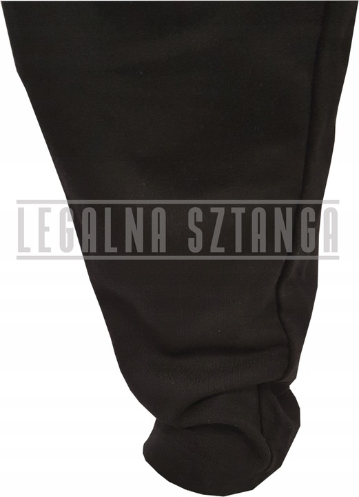Spodnie dresowe MORDEX czarne L pas do 130cm! 7660712977 Odzież Męska Spodnie XM ZSGNXM-8