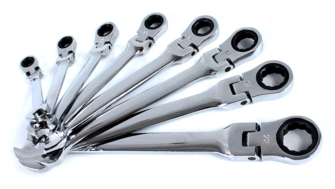 ключ трещоточный 8 мм. ключ разрезной трещоточный 24 мм. Facom (467br. 50x55 мм. ключ накидной трещоточный 12х13мм sata.