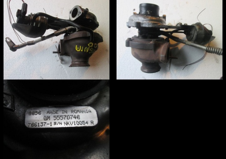 turbo turbina OPEL INSIGNIA 2,0 55570748