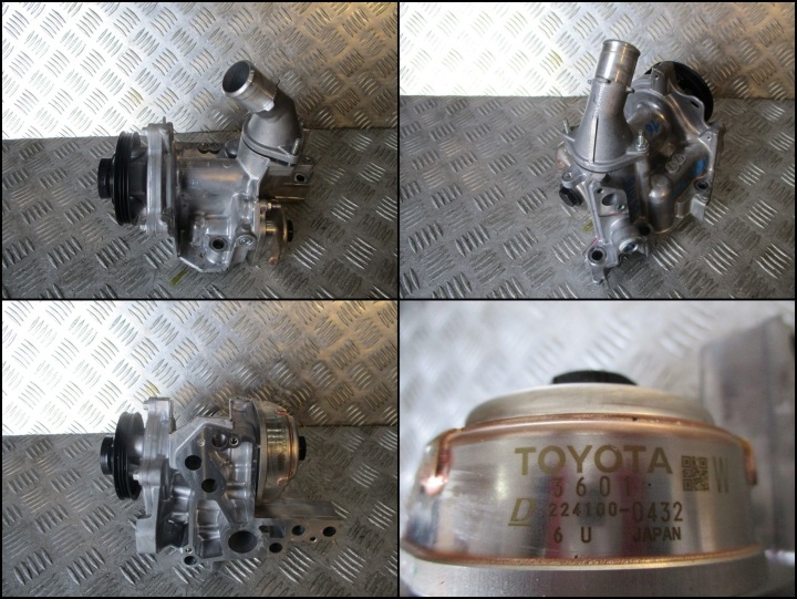 PUMPE KORPUS DES WASSERS 224100-0432 LEXUS NX300 16R