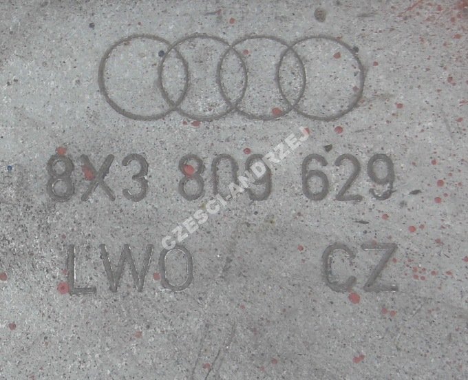 фото №4, Audi a1 порог новый оригинал оцинковка 8x3809629