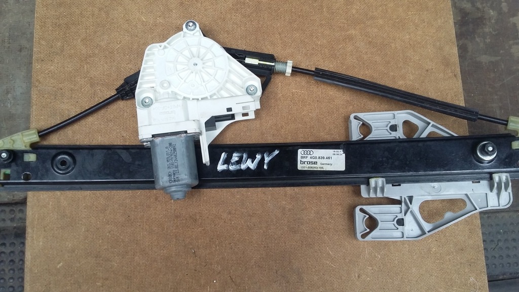 фото №1, Audi a6 c7 4g0 13 r механизм стекло левый задняя