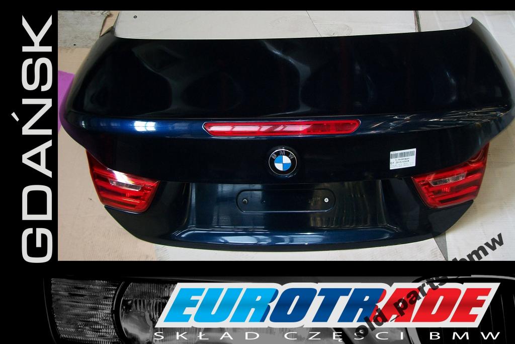 фото №1, Bmw 4 f33 кришка багажника задня кришка imperialblau a89