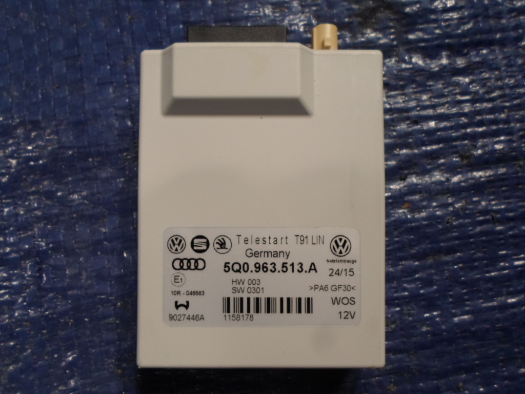 фото №1, Vw tiguan 5na 16r модуль telestart 5q0963513a