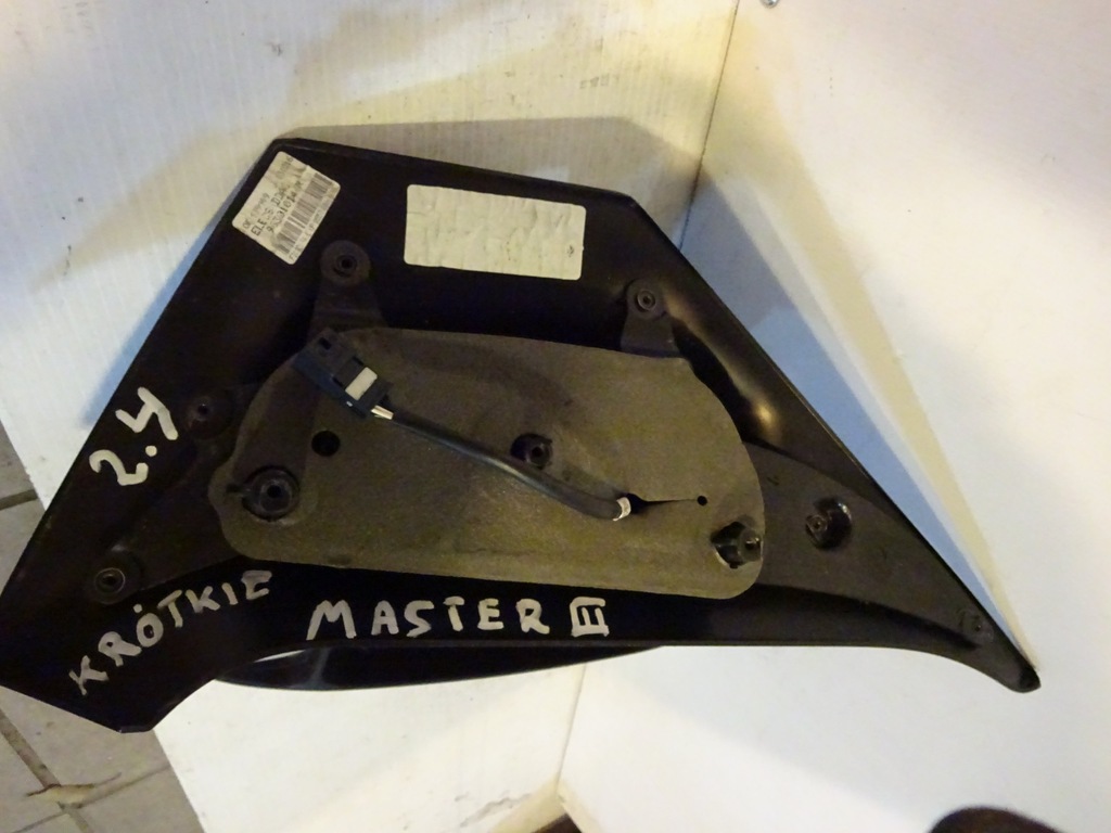 фото №4, Зеркало наружное правое renault master iii 9 pin