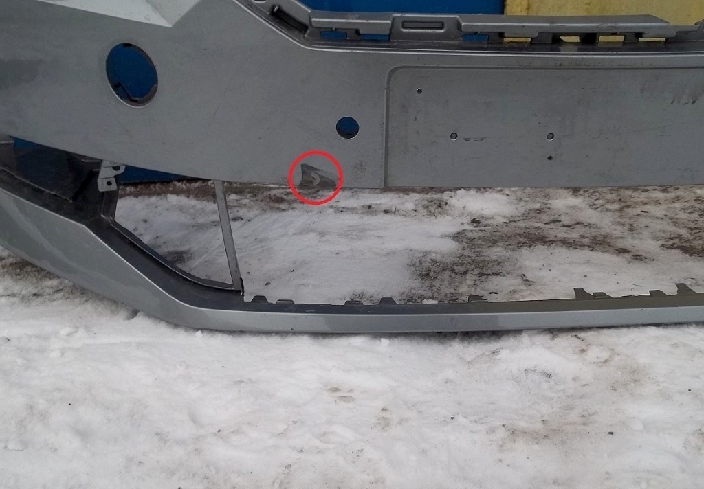 фото №5, Skoda superb 3 3v0807221 15-17r. бампер перед pdc