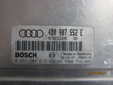 фото №11, Блок управления двигателя audi a6 c5 2.4 b 4b0907552e