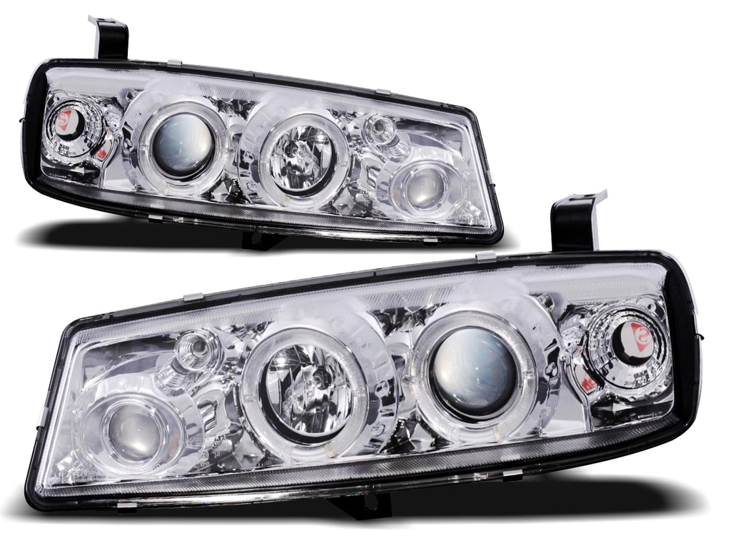 фото №2, Лампи opel calibra кільця + протитуманна фара led sonar хром