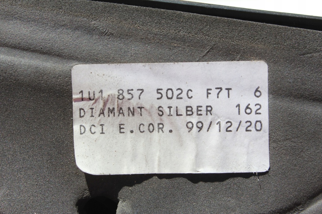 фото №8, Зеркало правое электрический skoda 1u1857502c używka