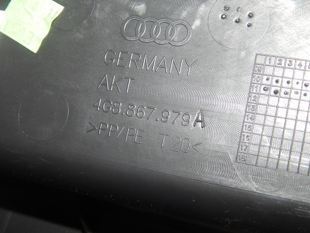 фото №4, A7 4g обивка крышки багажника задняя 4g8867979a