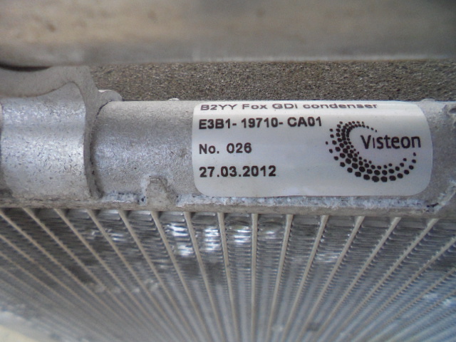 фото №3, Ford fiesta mk7 радиатор кондиционера