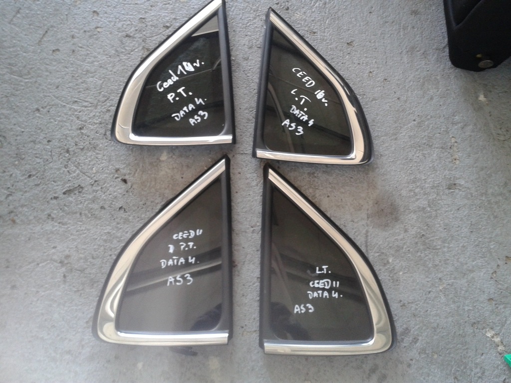 фото №1, Kia ceed ii 2014 скло кузовна задня ліва права