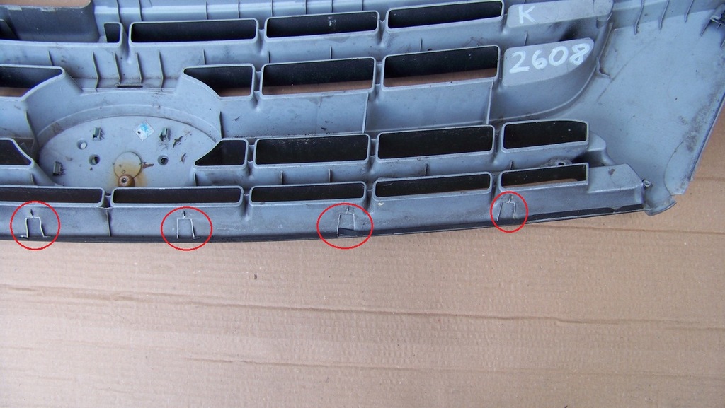 фото №6, Kia carnival iii 3 решётка радиатора решётка радиатора бампер перед