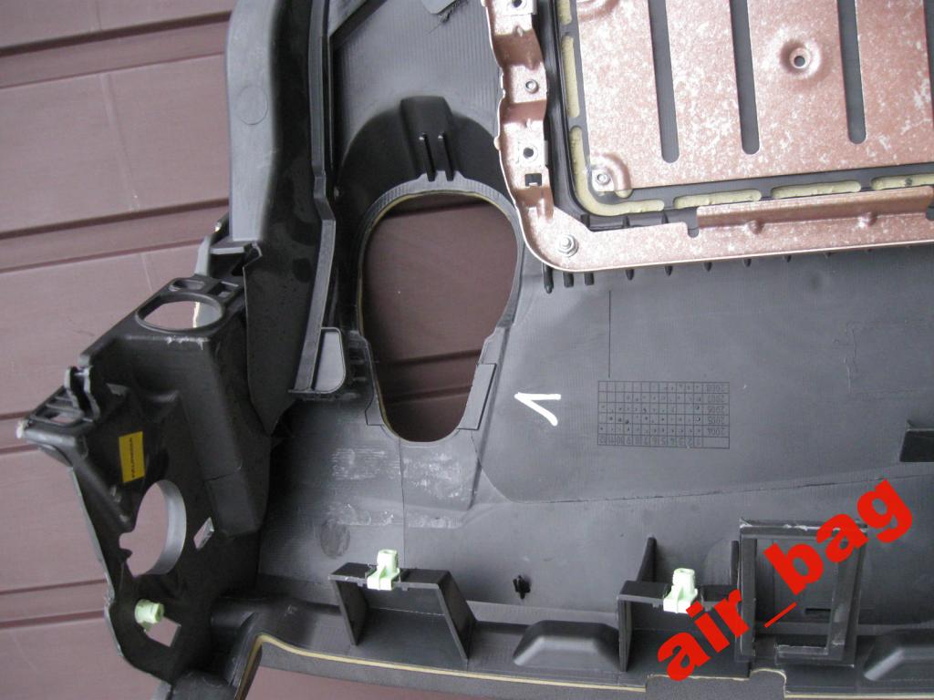 фото №4, Renault scenic консоль панель приладів подушки безпеки подушка безпеки