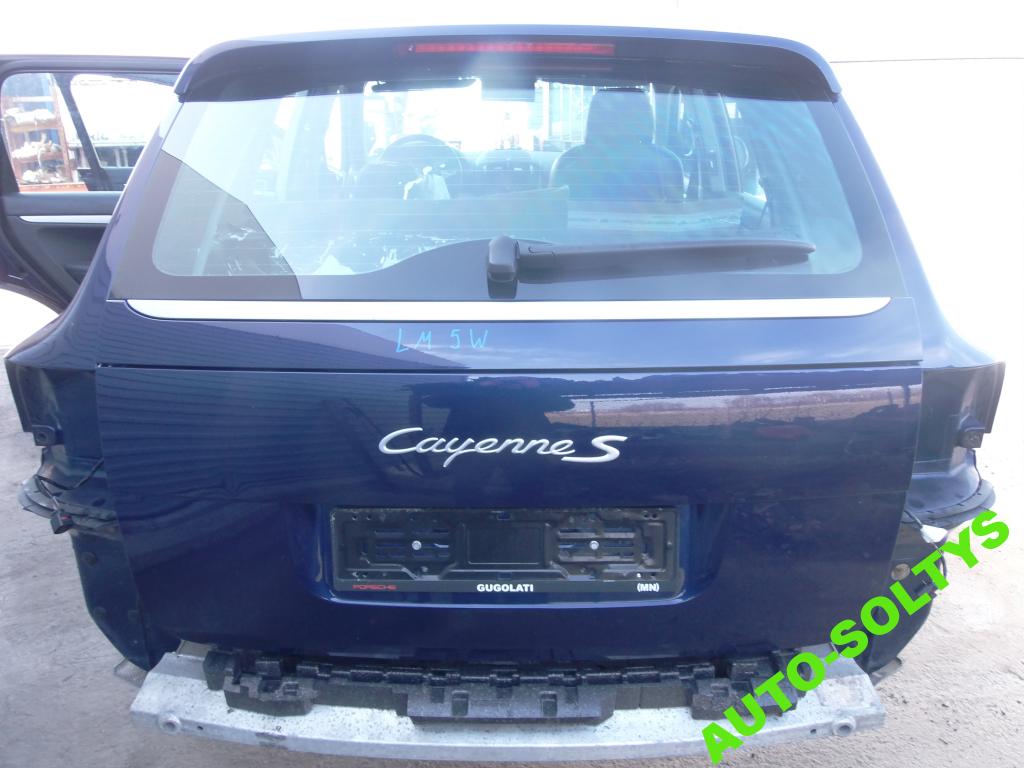 фото №1, Крышка багажника задняя лак lm5w porsche cayenne 04r