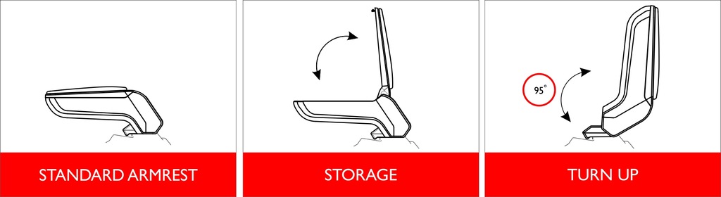 фото №4, Підлокітник ford fiesta 2008-2017- armster s
