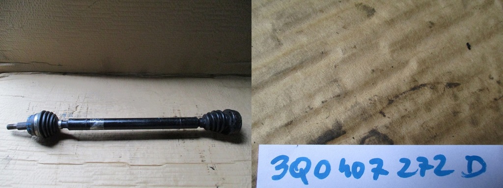 фото №1, Приводной вал 3q0407272d