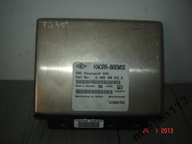 Купить Man tga блок управления knorr 81258087003, 0486106012a