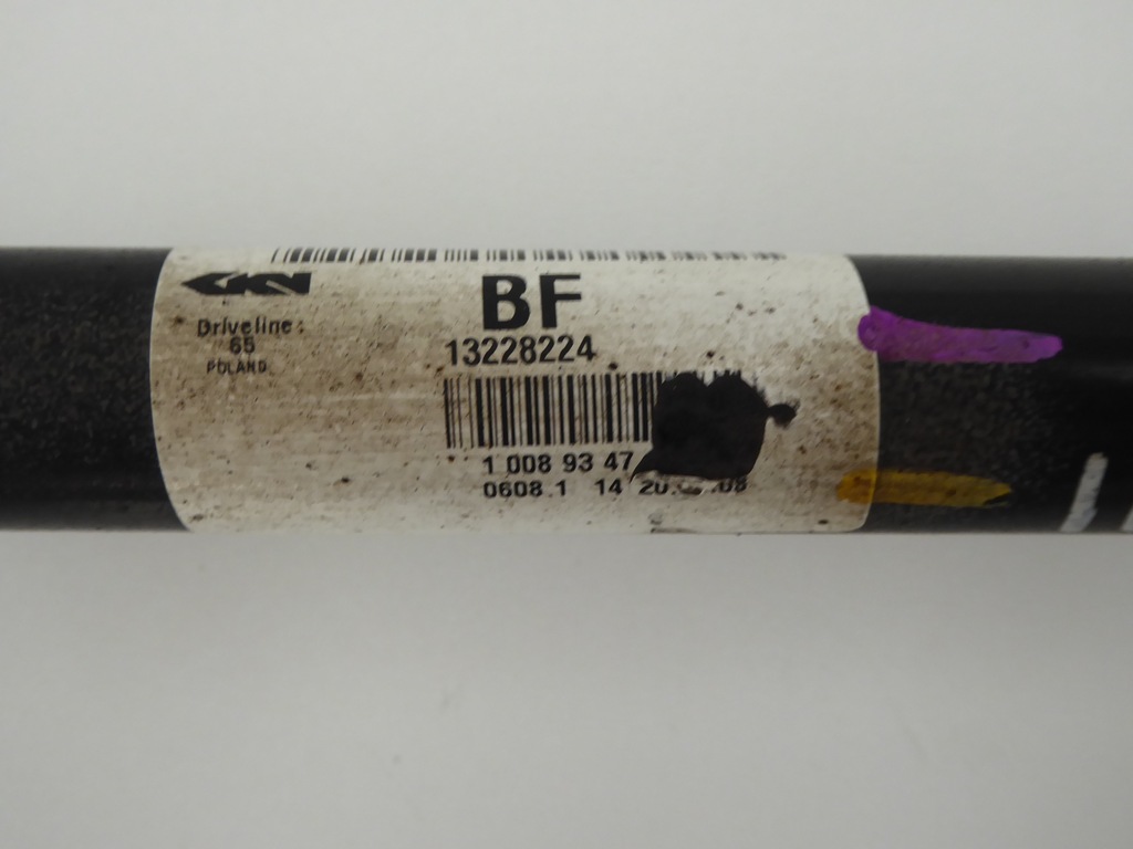 фото №2, Приводной вал правая задняя opel insignia 2.8 turbo a28net 4x4