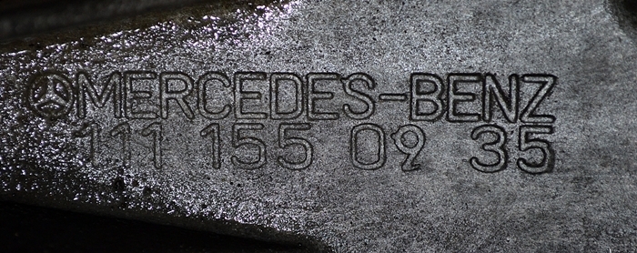 Mercedes vito 2.3 приводной вал с кронштейн 1111550935 Оригинал