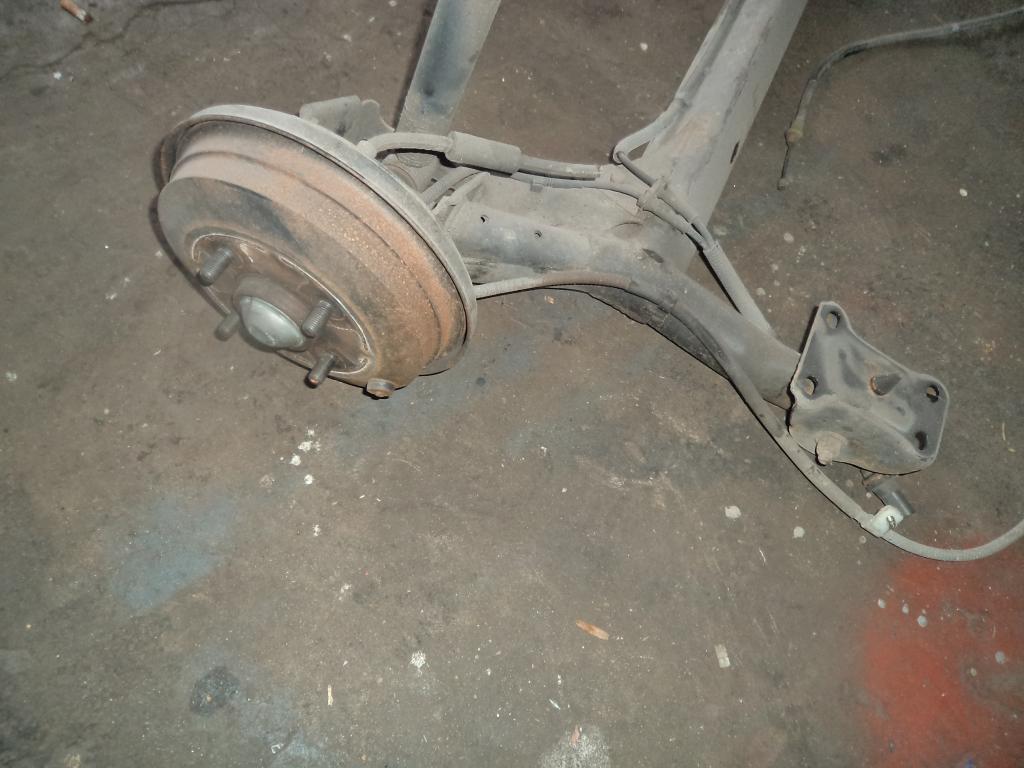 фото №2, Streetka street ka балка ступица тормозные барабаны oś ось задняя